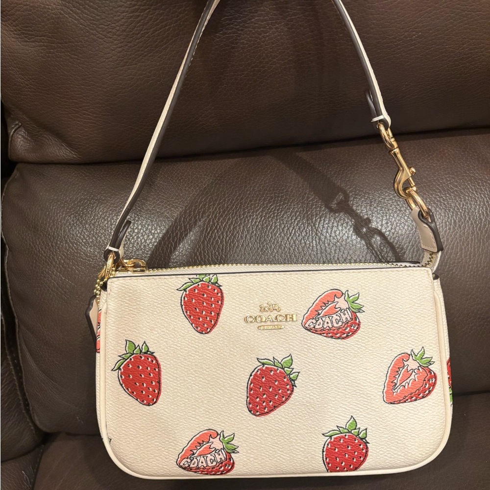 ❌SOLD❌ Coach Nolita 19 in Strawberry Print